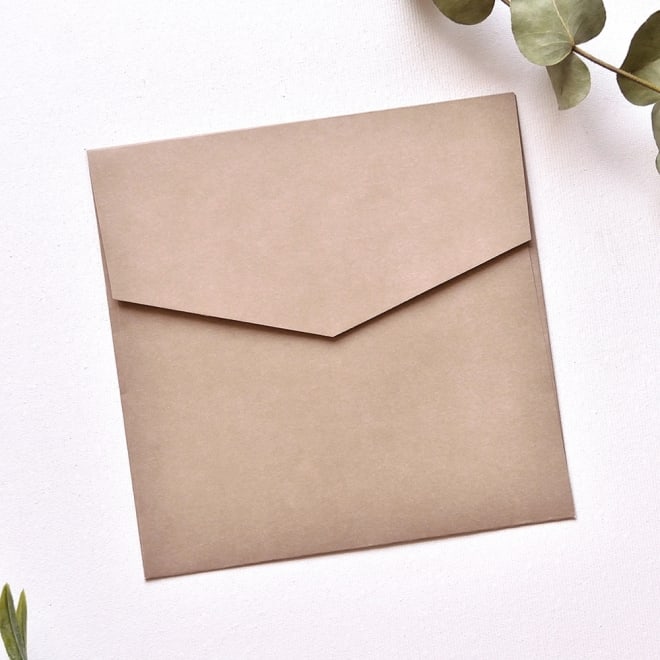 Sobre Tamaño B color Kraft