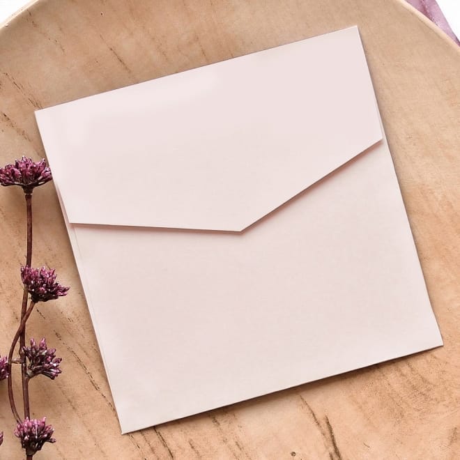 Sobre Tamaño B color Dusty Blush