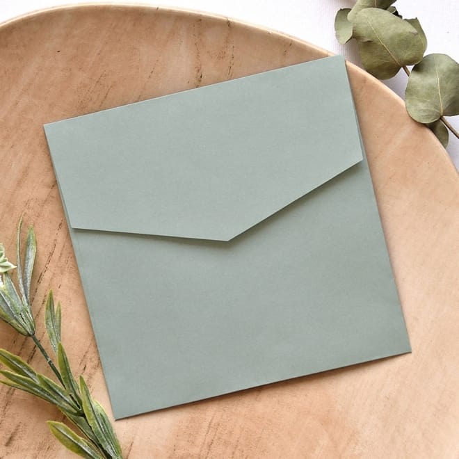 Sobre Tamaño B color greenery