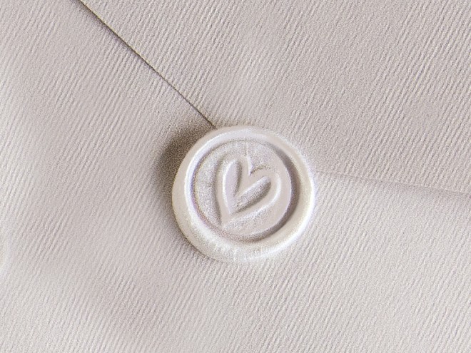 Sellos de lacre color blanco