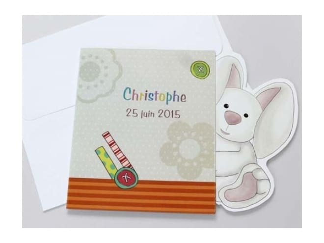 Invitación de Bautizo 15418