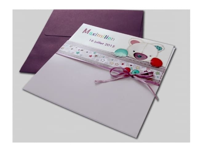 Invitación de Bautizo 15405