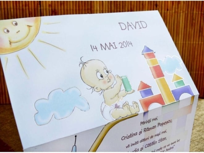 Invitación de Bautizo 15314