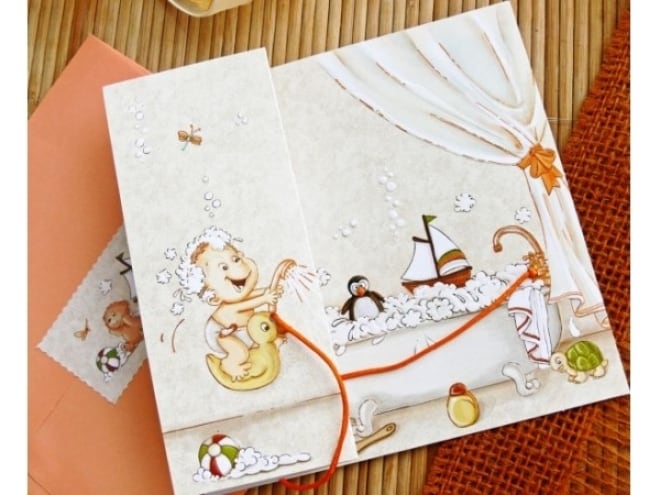 Invitación de Bautizo 15202