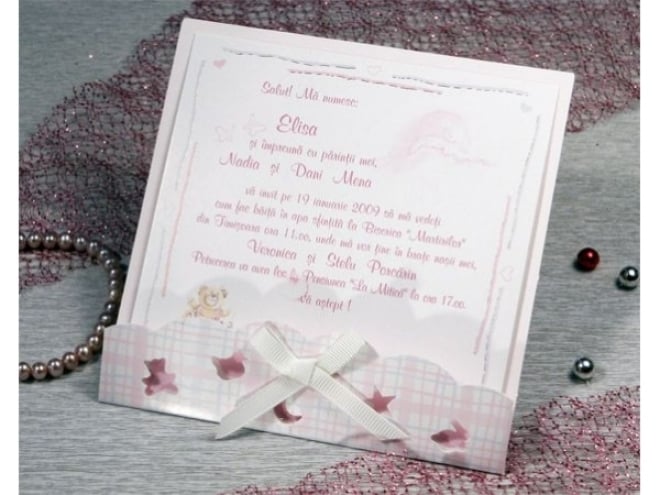 Invitación de Bautizo 1005