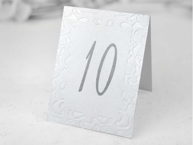 Número de mesa a juego 1110