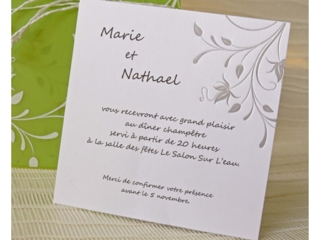 Tarjeta a juego con la invitación 43705