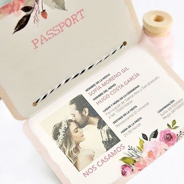 INVITACIÓN DE BODA 39701