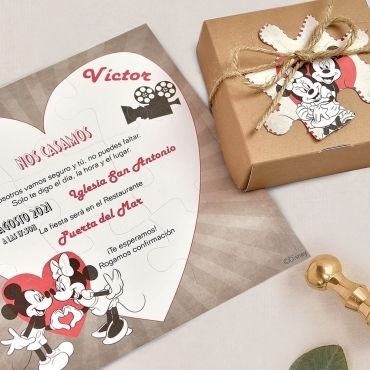 INVITACIÓN DE BODA 39738 Disney