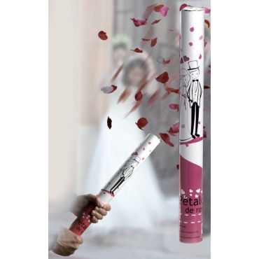 CAÑÓN DE PÉTALOS DE ROSA