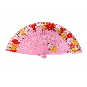 Abanico de madera Lovely 19 cm