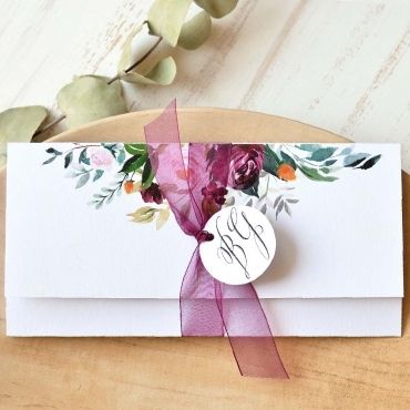 INVITACION Burgundy 115449