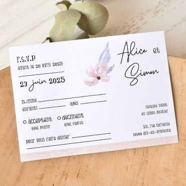 invitacion de boda Chic115452