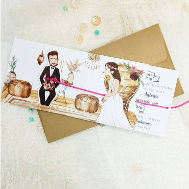 ¡NUEVA COLECCIÓN 2023! INVITACIÓN DE BODA 39901