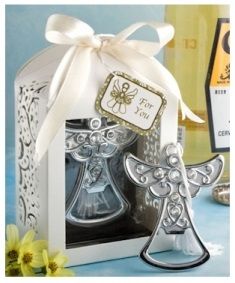 Abrebotellas ángel de comunión en caja regalo D8566