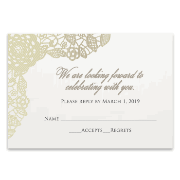 Invitación de boda Corte láser 39341