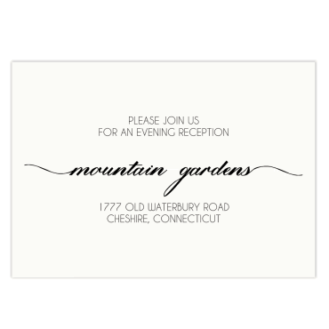 Response Card Bound in Lace