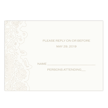 Invitación de boda Corte láser 39321