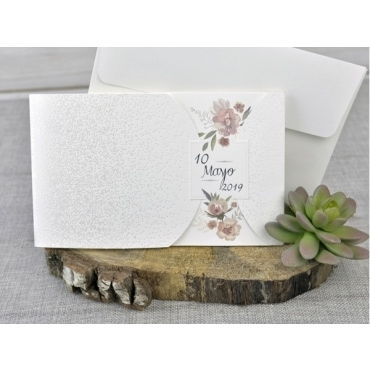 Tarjeta a juego con la invitación