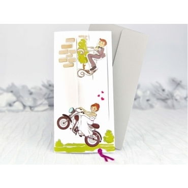 Invitación Moto 39132