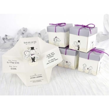 Invitación boda DIVERTIDA 39211