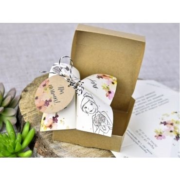 Invitación de boda comecocos 39310