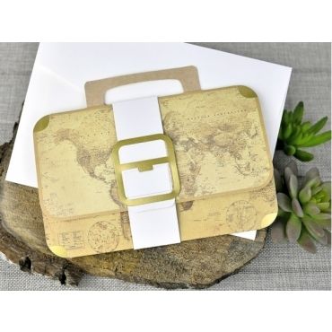 Invitación de boda Tarjeta de embarque 39329