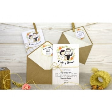 Invitación de boda 32526