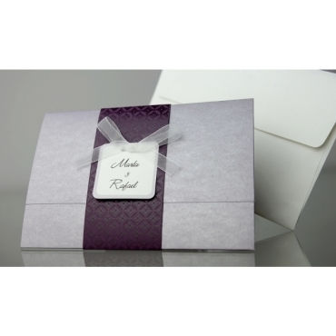 Tarjeta a juego con la invitación 44930