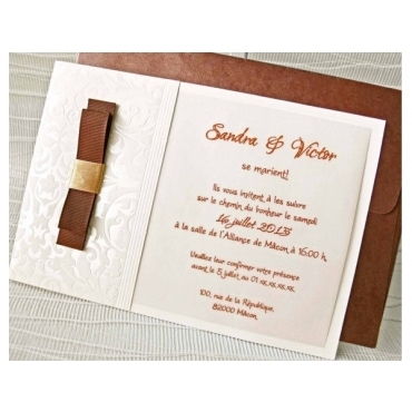 Tarjeta a juego con la invitación 42811