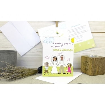Invitacion caras personalizadas 32604