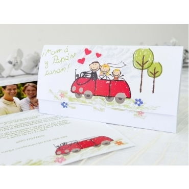 Invitación Dibujo Infantil 32601