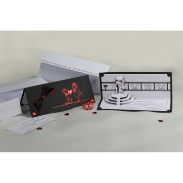 Invitación de boda comico 50608