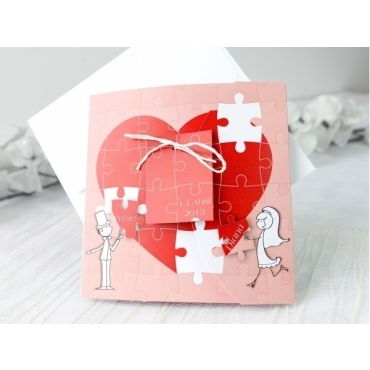 Invitación Puzzle 32638