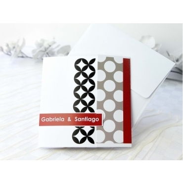 Invitación de boda 32666