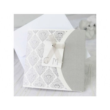 Invitación Brocado 32600