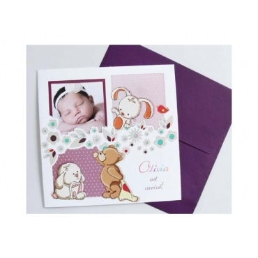 Invitación de Bautizo 15409