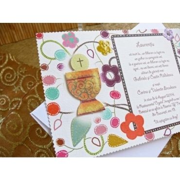 Invitación de Bautizo 15304