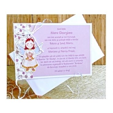 Invitación de Bautizo 15307