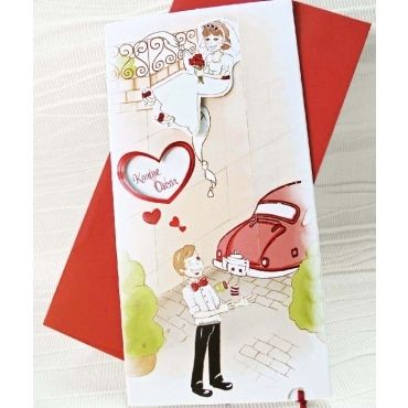 Tarjeta a juego con la invitación 42708