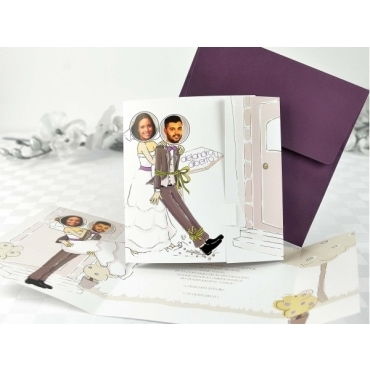 Invitación de boda 32695