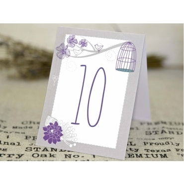 Invitación de boda jaulas 32614