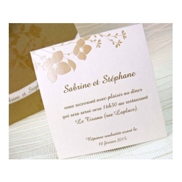 Tarjeta a juego con la invitación 42753