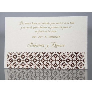 Invitación de boda 34943
