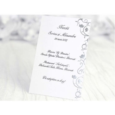 Invitación con tapa de corazón 35103