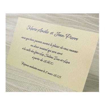 Tarjeta a juego con la invitación 40835