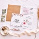 INVITACION de boda Boho 115454