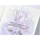Invitación de boda tonos lilas 39304