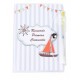 Libreta pvc + bolígrafo niño marinero comunión D8482