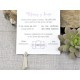 Invitación de boda romántica 39324